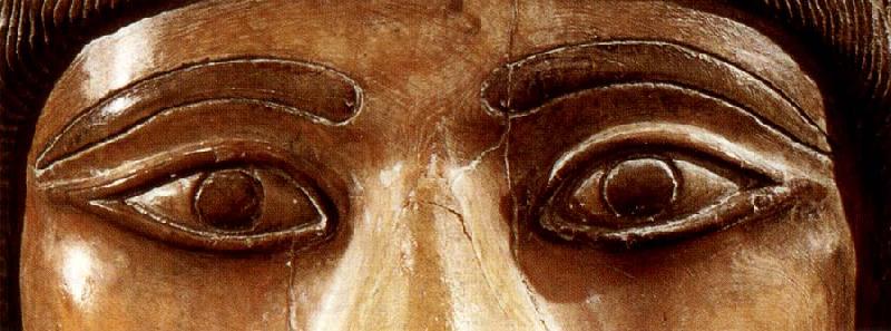 unknow artist Head of Woman,from Nimrud Spain oil painting art